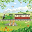 Kép 2/7 - POPPY AND SAM'S BOOK AND 3 JIGSAWS: TRAINS