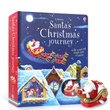 SANTA'S CHRISTMAS JOURNEY WITH WIND-UP SLEIGH AND 4 TRACKS