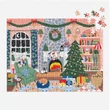 Kép 7/8 - HOME FOR THE HOLIDAYS - 500 PIECE ADVENT PUZZLE CALENDAR