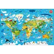 Kép 2/4 - USBORNE BOOK AND JIGSAW - ANIMALS OF THE WORLD