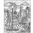 Kép 3/6 - SEASHORE MAGIC PAINTING BOOK