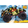 Kép 8/8 - BUILD YOUR OWN SUPER CARS AND MONSTER TRUCKS STICKER BOOK