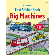 FIRST STICKER BOOKS BIG MACHINES