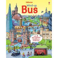 Wind-up Bus book with slot-together tracks