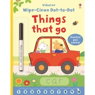 WIPE-CLEAN DOT-TO-DOT THINGS THAT GO