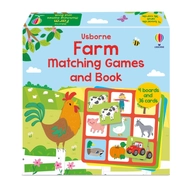 FARM MATCHING GAMES AND BOOK