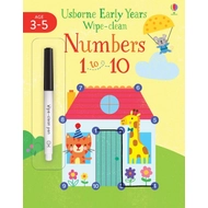 EARLY YEARS WIPE-CLEAN NUMBERS 1 TO 10