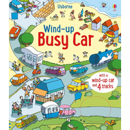 Wind-up busy car