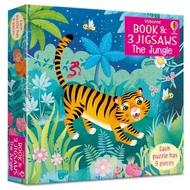 BOOK AND JIGSAW - THE JUNGLE