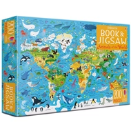 BOOK AND JIGSAW ANIMALS OF THE WORLD