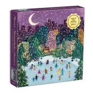 MERRY MOONLIGHT SKATERS: 500 PIECE FOIL JIGSAW PUZZLE