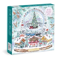 MICHAEL STORRINGS: ALPINE VILLAGE SNOWGLOBE - 500 PIECE FOIL PUZZLE