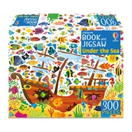 Book and Jigsaw Under the Sea