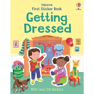 FIRST STICKER BOOK - GETTING DRESSED