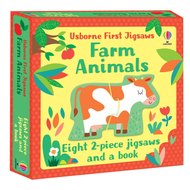 Usborne First Jigsaws: Farm Animals  - SZÉPSÉGHIBÁS TERMÉK