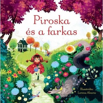 Piroska és a farkas - Mesekönyv és 30 darabos kirakó