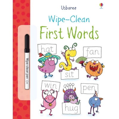 WIPE-CLEAN FIRST WORDS