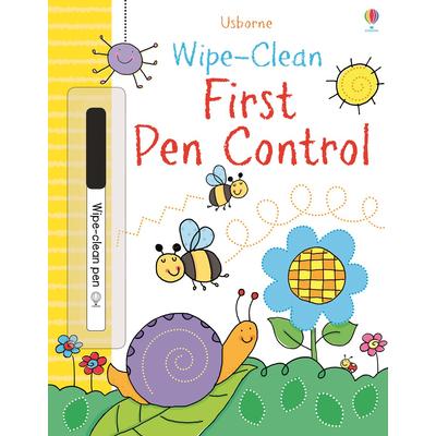 Wipe-clean first pen control