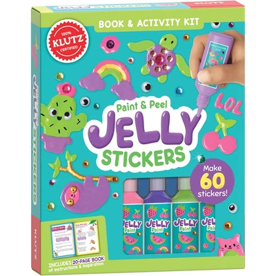 PAINT & PEEL JELLY STICKERS - KLUTZ