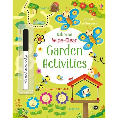 WIPE-CLEAN GARDEN ACTIVITIES