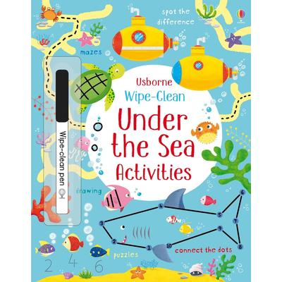 Wipe-clean under the sea activities