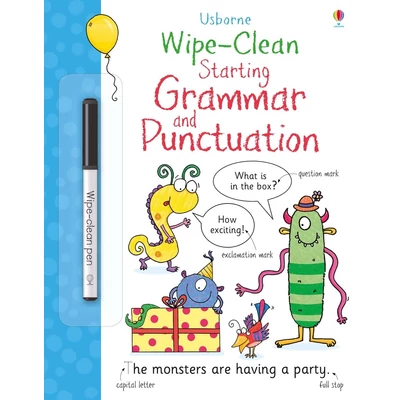 WIPE-CLEAN STARTING GRAMMAR AND PUNCTUATION