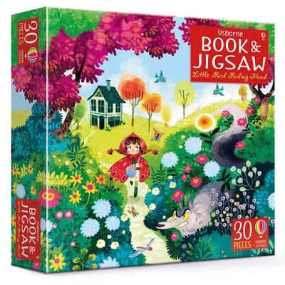 LITTLE RED RIDING HOOD PICTURE BOOK AND JIGSAW