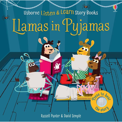 Listen and learn stories Llamas in pyjamas