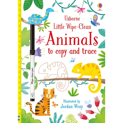 Little wipe-clean animals to copy and trace