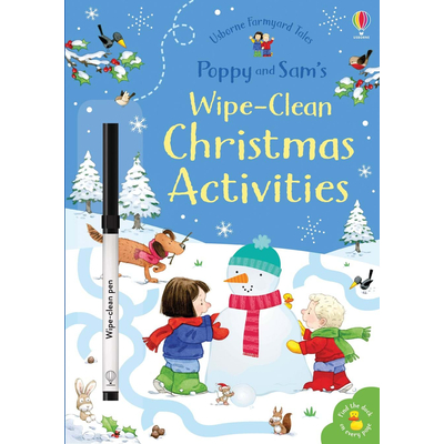 Poppy and Sam's wipe-clean Christmas activities