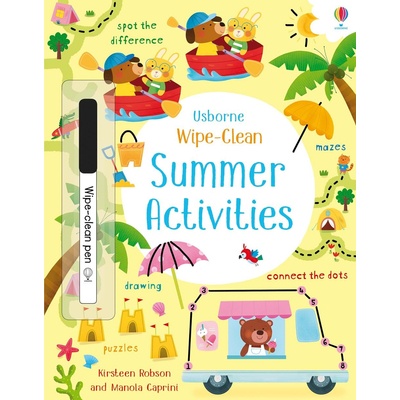 Summer Activities Wipe-Clean