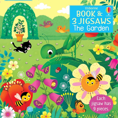 Book and jigsaw - The Garden