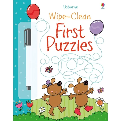 Wipe-clean First Puzzles