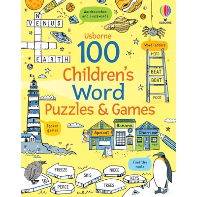 100 CHILDREN'S WORD PUZZLES AND GAMES