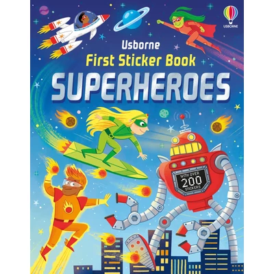 FIRST STICKER BOOK - SUPERHEROES