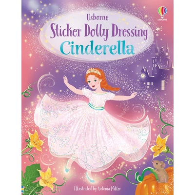 STICKER DOLLY DRESSING - CINDERELLA