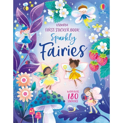 FIRST STICKER BOOK-SPARKLY FAIRIES