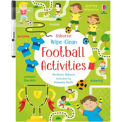 WIPE-CLEAN FOOTBALL ACTIVITIES