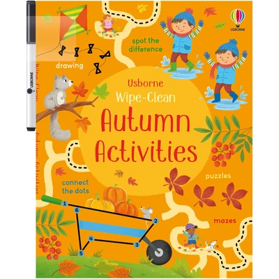 WIPE-CLEAN AUTUMN ACTIVITIES