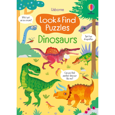 LOOK AND FIND PUZZLES DINOSAURS