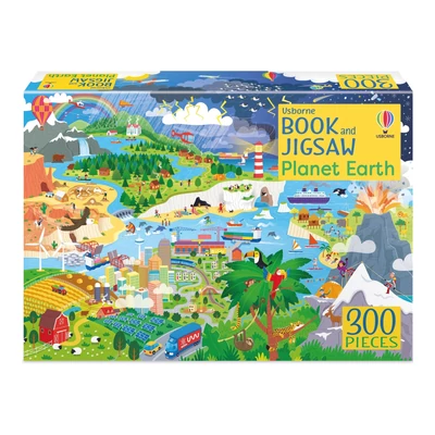 USBORNE BOOK AND JIGSAW PLANET EARTH