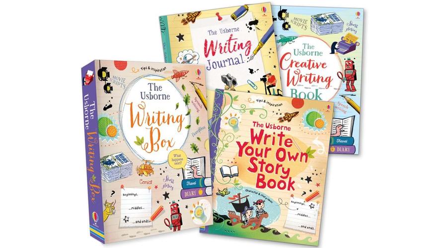 Usborne story writing book image