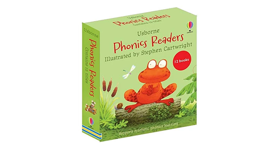 PHONICS READERS 12 ILLUSTRATED BOOKS BOX SET COLLECTION - Gyűjtemények