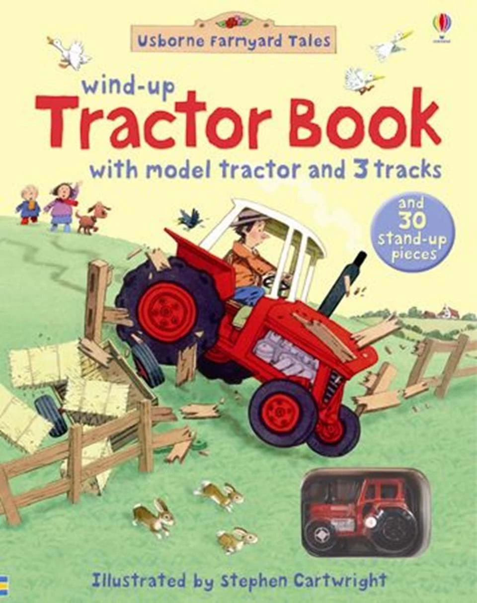 WIND-UP TRACTOR BOOK