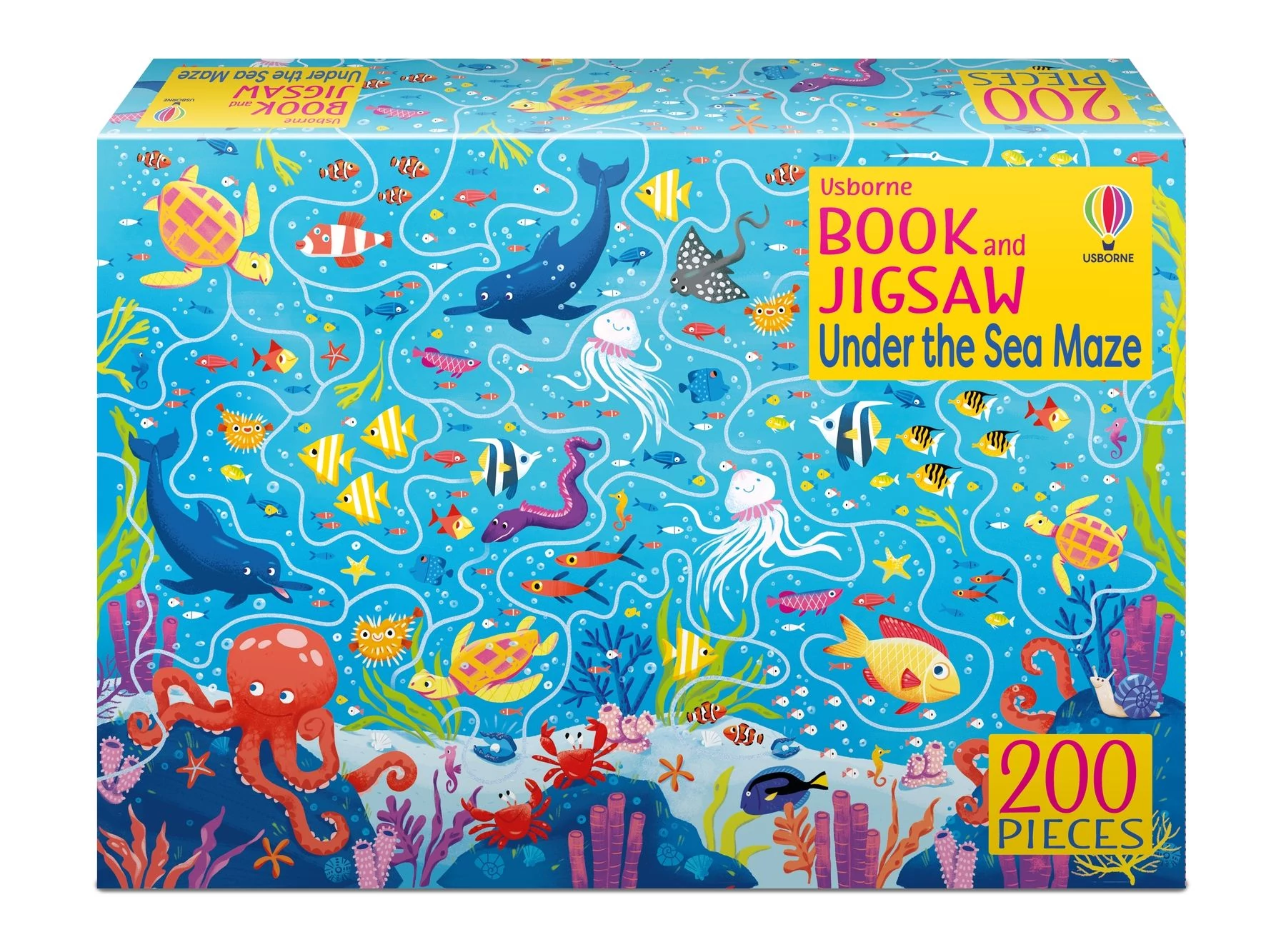 BOOK AND JIGSAW: UNDER THE SEA MAZE
