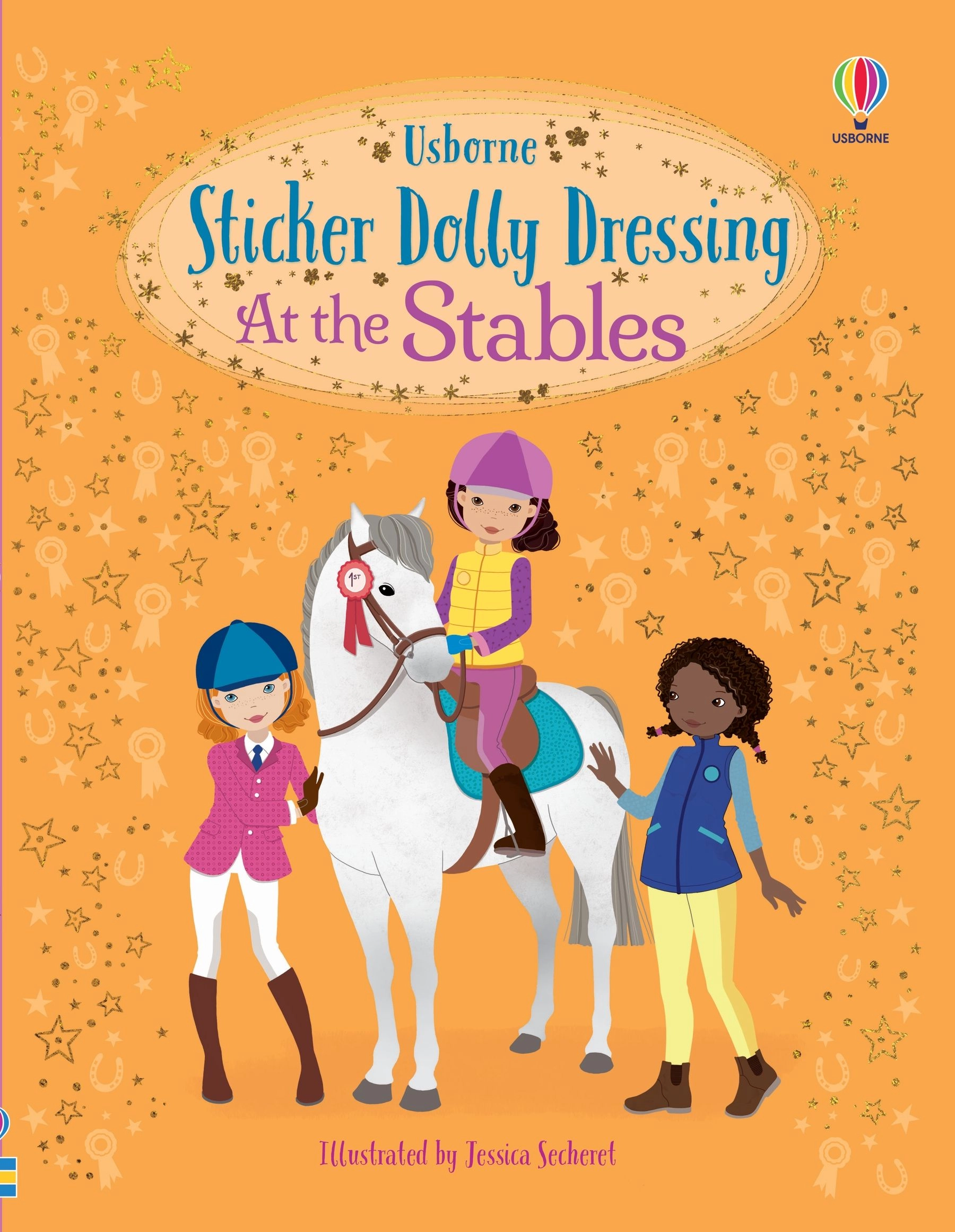 STICKER DOLLY DRESSING - AT THE STABLES