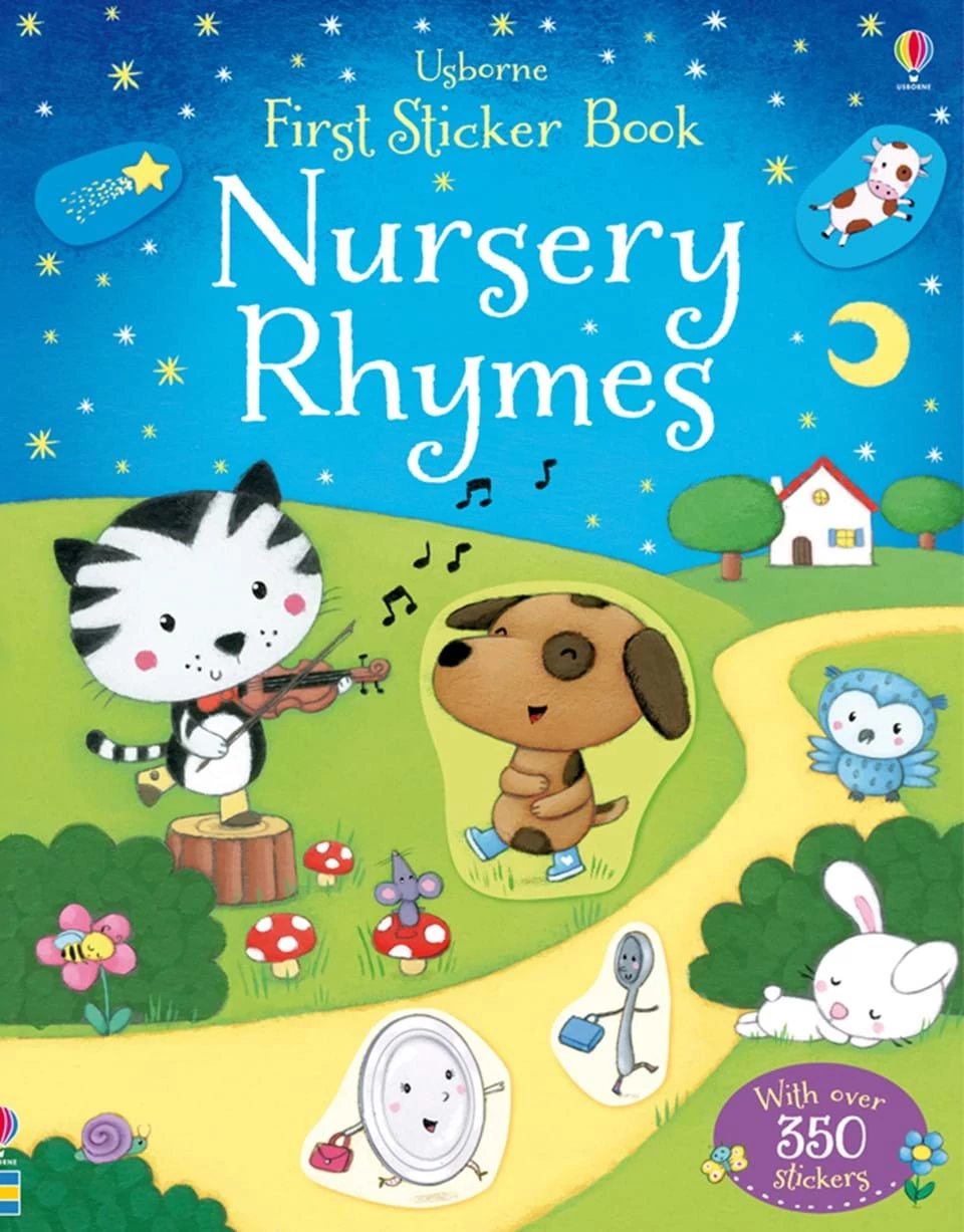 FIRST STICKER BOOK - NURSERY RHYMES
