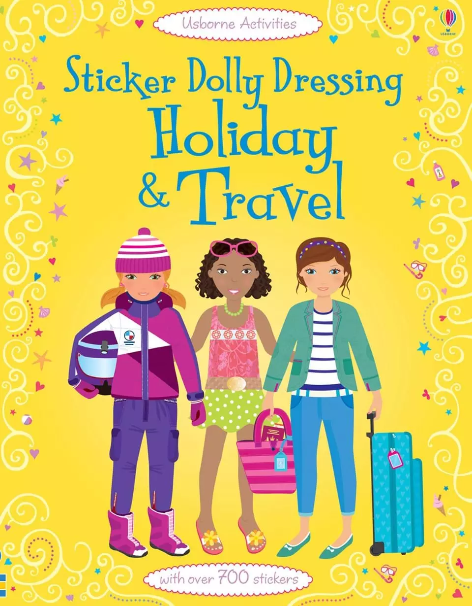 STICKER DOLLY DRESSING - HOLIDAY AND TRAVEL