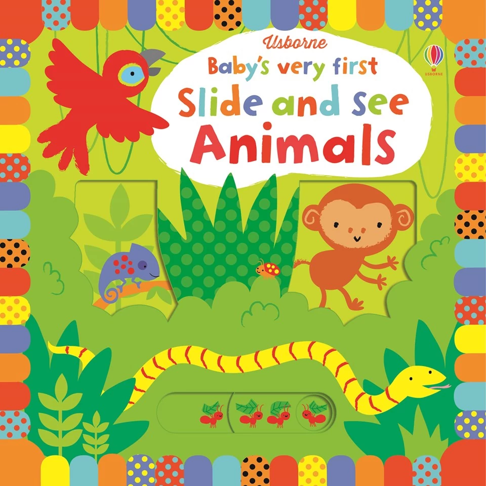 BABY'S VERY FIRST SLIDE AND SEE - ANIMALS