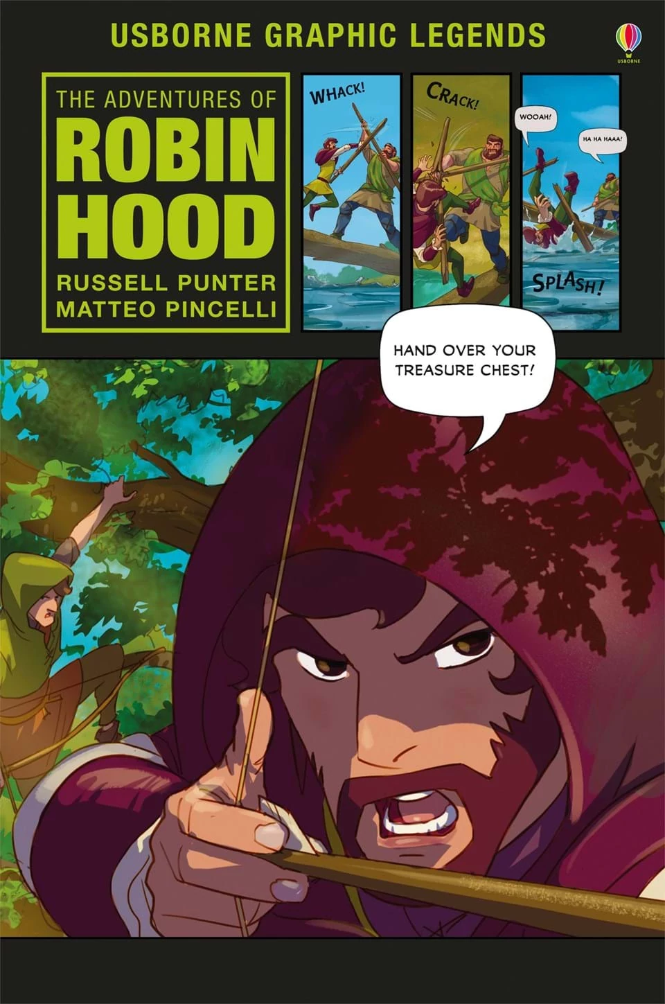 THE ADVENTURES OF ROBIN HOOD - USBORNE GRAPHIC LEGENDS